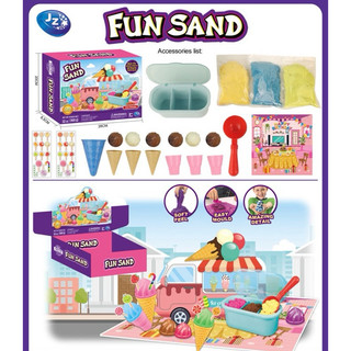 Đồ chơi kinetic sand tiệm kem ngọt ngào làm qà sinh nhật cho bé✨✨✨✨✨✨