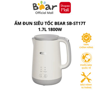 Ấm đun siêu tốc bear sb-st17t 1.7l 1800w