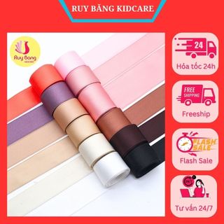 Satin bóng HQ dùng làm nơ kẹp tóc, nơ trang trí, phụ kiện may mặc