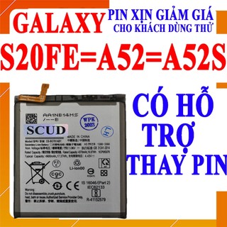 Pin scud cho samsung galaxy s20 fe/a52/a52s mã eb-bg781aby dung lượng 4500mah