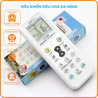 Điều khiển điều hòa đa năng -Tương thích tất các các loại điều hòa hiện nay.(Hàng xịn)