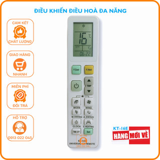 Điều khiển điều hoà đa năng K-1028E và KT-16E - Remote máy lạnh đa năng