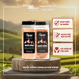 Muối hồng himalaya tư nhiên dạng hạt/mịn 500g