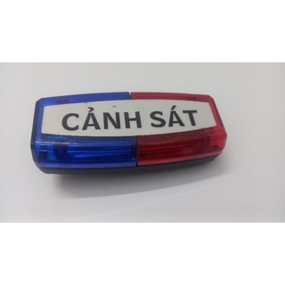 Đèn nhấp nháy xanh đỏ kiểu police