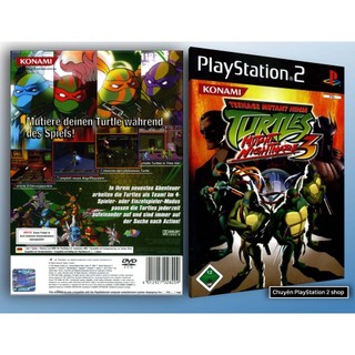 Đĩa game PS2, Teenage Mutant Ninja Turtles 3: Mutant Nightmare cho máy PS2