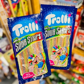 Kẹo Trolli Sour Strips 85G