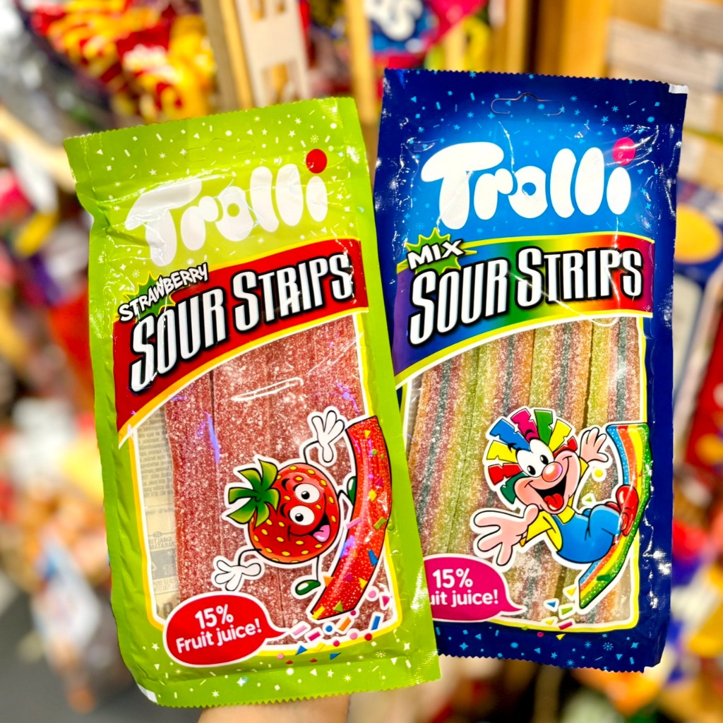 Kẹo Trolli Sour Strips 85G