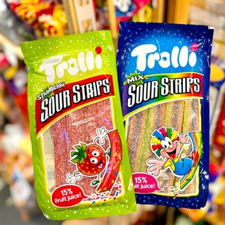 Kẹo trolli sour strips 85g