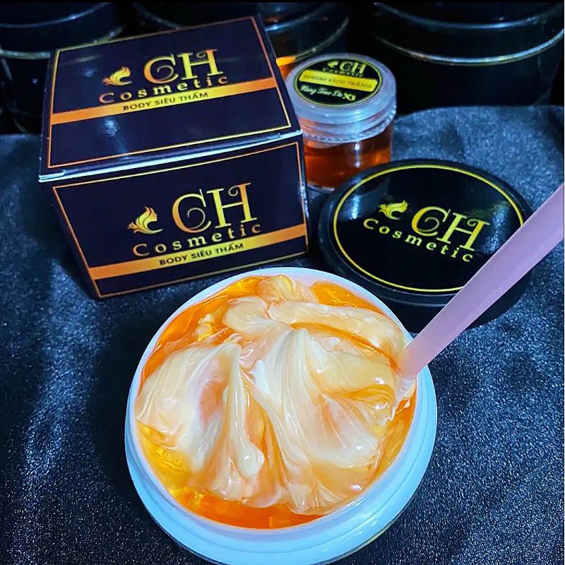 KEM BODY SIÊU THẤM CH COSMETIC 150g 500g tặng kích trắng