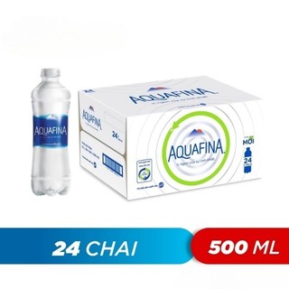 Thùng 24 chai nước tinh khiết Aquafina 500ml