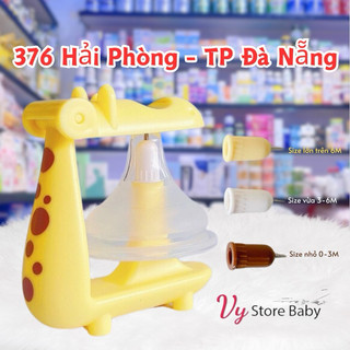 Dụng cụ đục lỗ núm ti kichi lachi - dập lỗ núm ti bình sữa - bấm núm ti