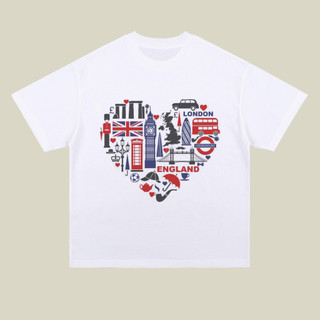 Áo thun unisex du lich hello london