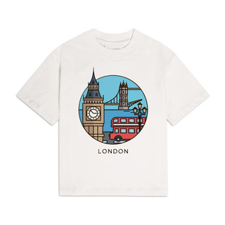 Áo Thun Unisex Du lich HeLLo LonDon