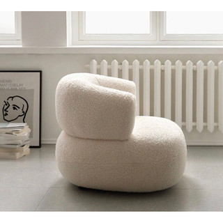 Cube chair - GHẾ NAIL - SOFA ĐƠN LÔNG CỪU