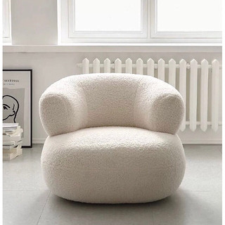 Cube chair - GHẾ NAIL - SOFA ĐƠN LÔNG CỪU