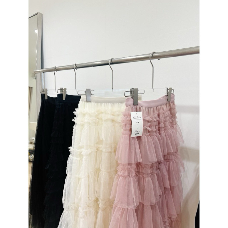 Kitty Long Skirt- Chân váy voan  tiểu thơ DTM