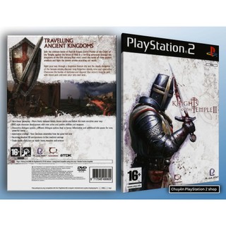 Đĩa game ps2, knights of the temple ii cho máy ps2