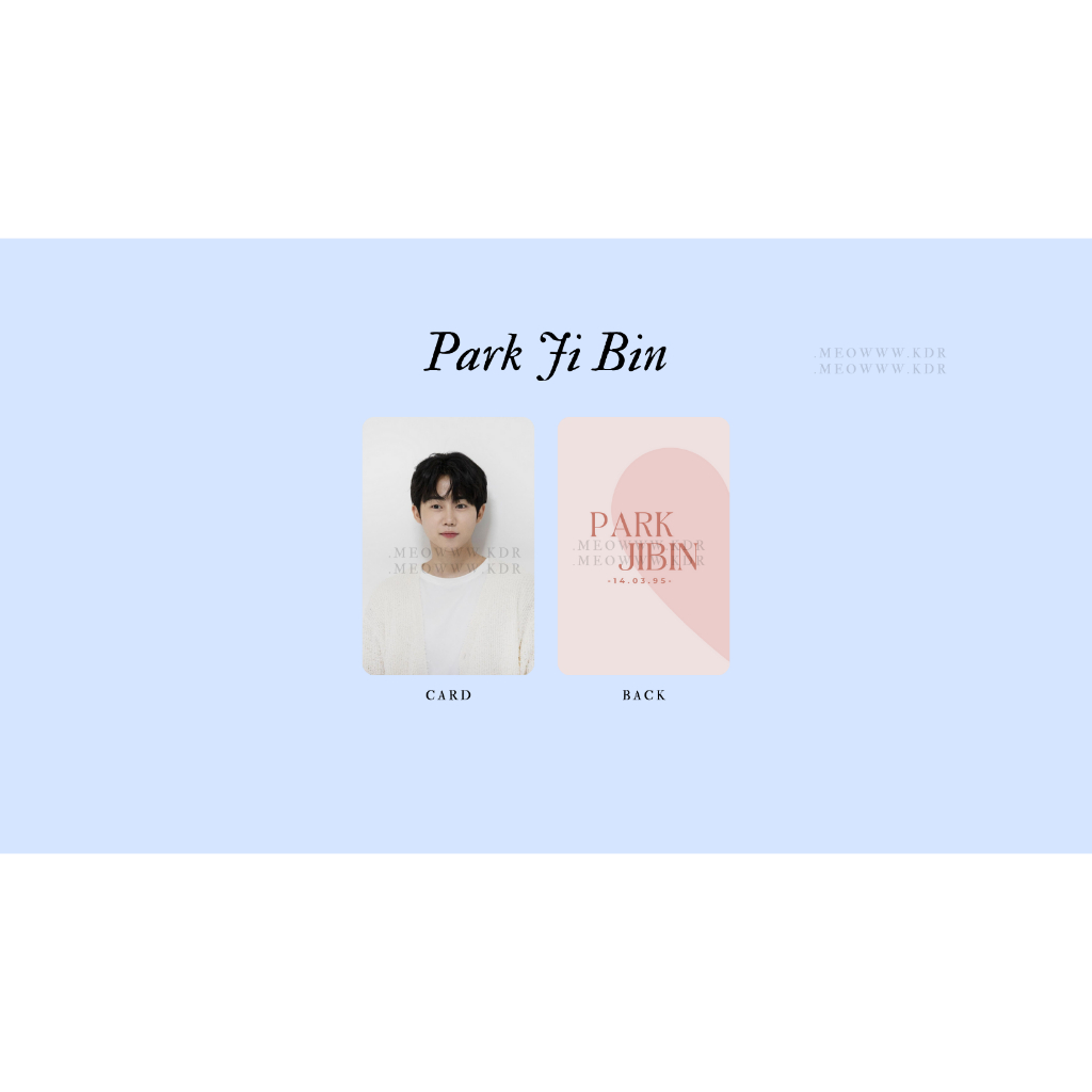 set card bo góc diễn viên Park Ji Bin (Blind-Tội ác vô hình)