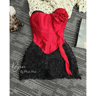 🌸 Set taffa cúp ngực, Gọng cuốn hoa (ảnh thật cận chất) 🌸