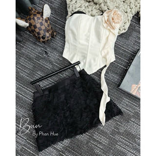 🌸 Set taffa cúp ngực, Gọng cuốn hoa (ảnh thật cận chất) 🌸