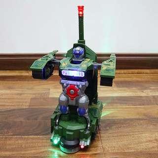 Xe tăng biến hình robot pin tiểu