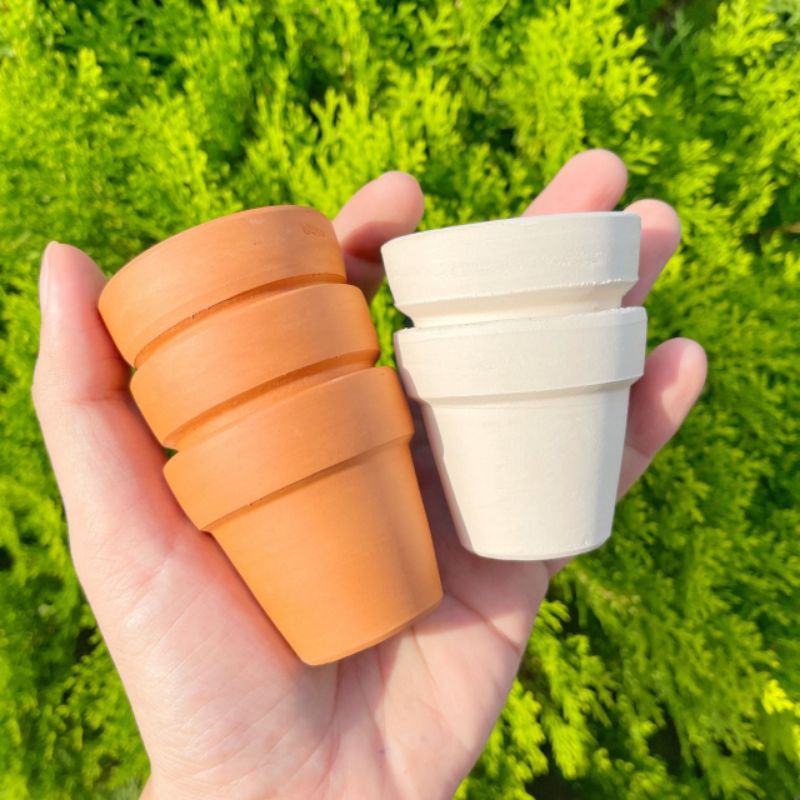 Chậu đất nung 5x5 cm Trồng Sen đá mini