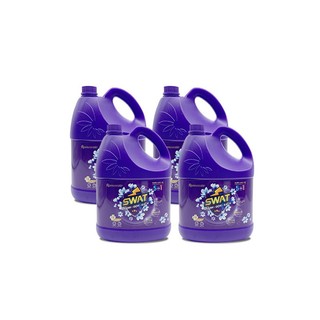 Nước giặt xả 5 in 1 SWAT CAN 3.8kg MÀU TÍM