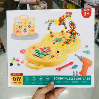 Bộ vali đồ chơi kĩ sư lắp ráp cho bé