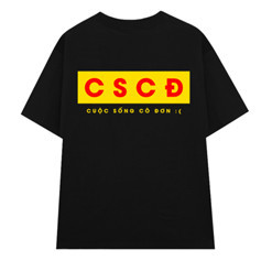 Áo Phông Nam , Áo Thun CSCD Cuộc sống cô Đơn  Chất Liệu Coton 100% in 5D