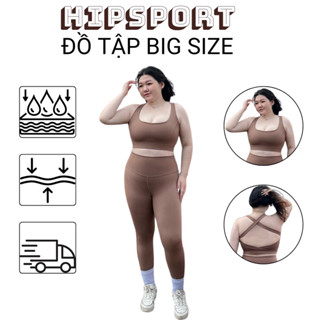 (Có bigsize 90kg) Set dài bra dây chéo kèm mút mẫu mới tập gym yoga bigsize thun poly co dãn hút mồ hôi
