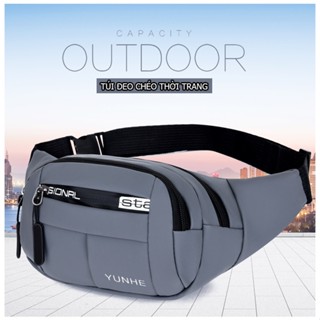 Túi Đeo Chéo Bao Tử Thời Trang Túi đeo Hông Chất liệu Polyester Cao cấp Chống Nước.