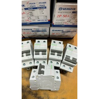 Aptomat đôi 2P 6A-63A Sino Vanlock PS45N  Sino Vanlock