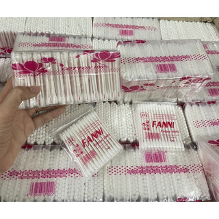 Lố 12 gói tăm bông ngoáy tai fanni