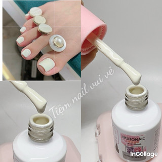 Sơn gel trắng sữa bobo, sơn trắng sữa chua bobo la