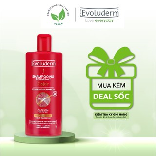 Dầu gội dành cho tóc nhuộm màu Evoluderm Shampoing Régénérant Color 400ml