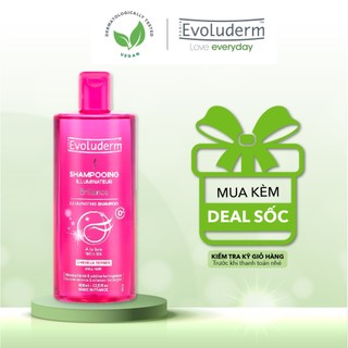 Dầu gội dành cho tóc phai bạc màu Evoluderm Shampoing Illuminateur Brillance 400ml