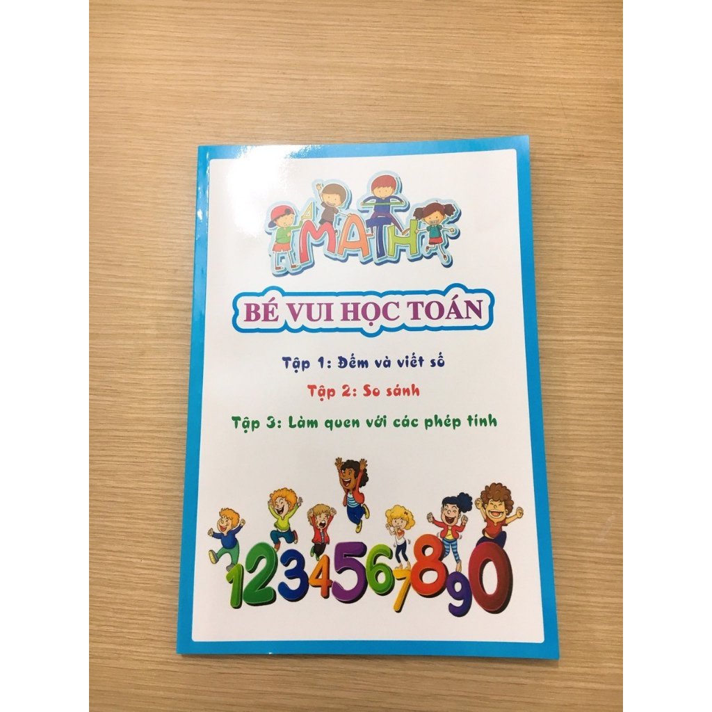 Sách- Math bé vui học toán