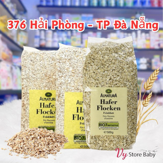 Yến Mạch Cán Vỡ Hafer Flocken 500gr, 5 phút ăn liền