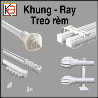 Thanh treo rèm, ống rèm, suốt rèm, sào rèm, ống rèm, khung rèm