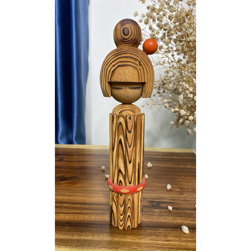 AIN 030 KOKESHI BÚP BÊ GỖ NHẬT BẢN 25x6