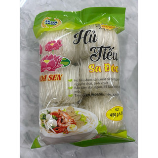 Hủ tiếu khô sa đéc - hủ tiếu dai - hủ tiếu bột lọc gói 450g bao bì mới