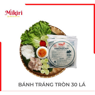 Bánh tráng ko nhúng nước Mikiri (tròn 30 lá)