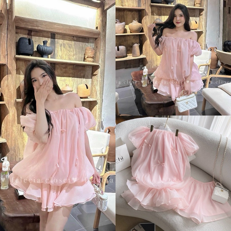 SET ÁO PEPLUM KÈM SHORT