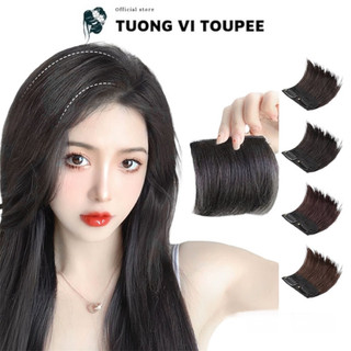 Tóc Giả Kẹp Phồng Chân Tóc Tơ Cao Cấp ( Nhiều kích cỡ)