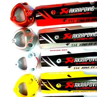 BỘ ỐP PÔ EXCITER 150 ( thân pô + chụp pô) CAO CẤP