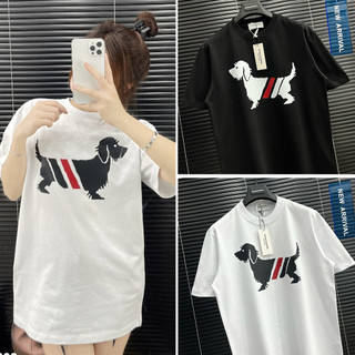 Áo Phông Thôm Bờ Rao in hình chú chó, Áo Thun hôm Bờ Rao in hình chú chó Cotton Cao Cấp, Áo phông nam nữ cotton 100%