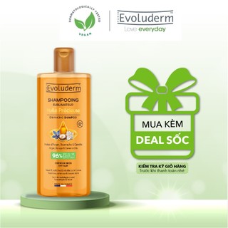 Dầu gội dành cho tóc khô Evoluderm Shampoing Sublimateur Huile Précieuse 400ml-17305