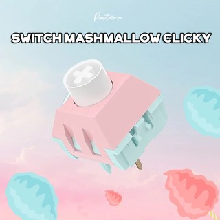 5 Switch cơ MashMallow Clicy Tactile cho bàn phím cơ