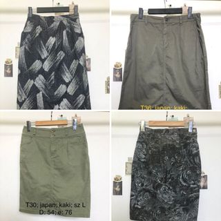 Chân váy nhật 2hand, chân váy secondhand vải jean, kaki nhiều kiểu nhiều mẫu, kiểu dáng thời trang