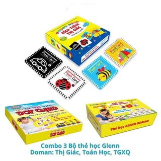 [KHUYẾN MẠI] COMBO BỘ THẺ HỌC THÔNG MINH CHUẨN GLENN DOMAN( TGXQ, DOTCARD, KTTG)